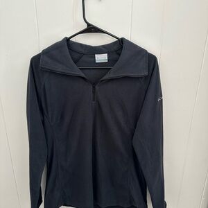 Columbia Charcoal Quarter-Zip Fleece